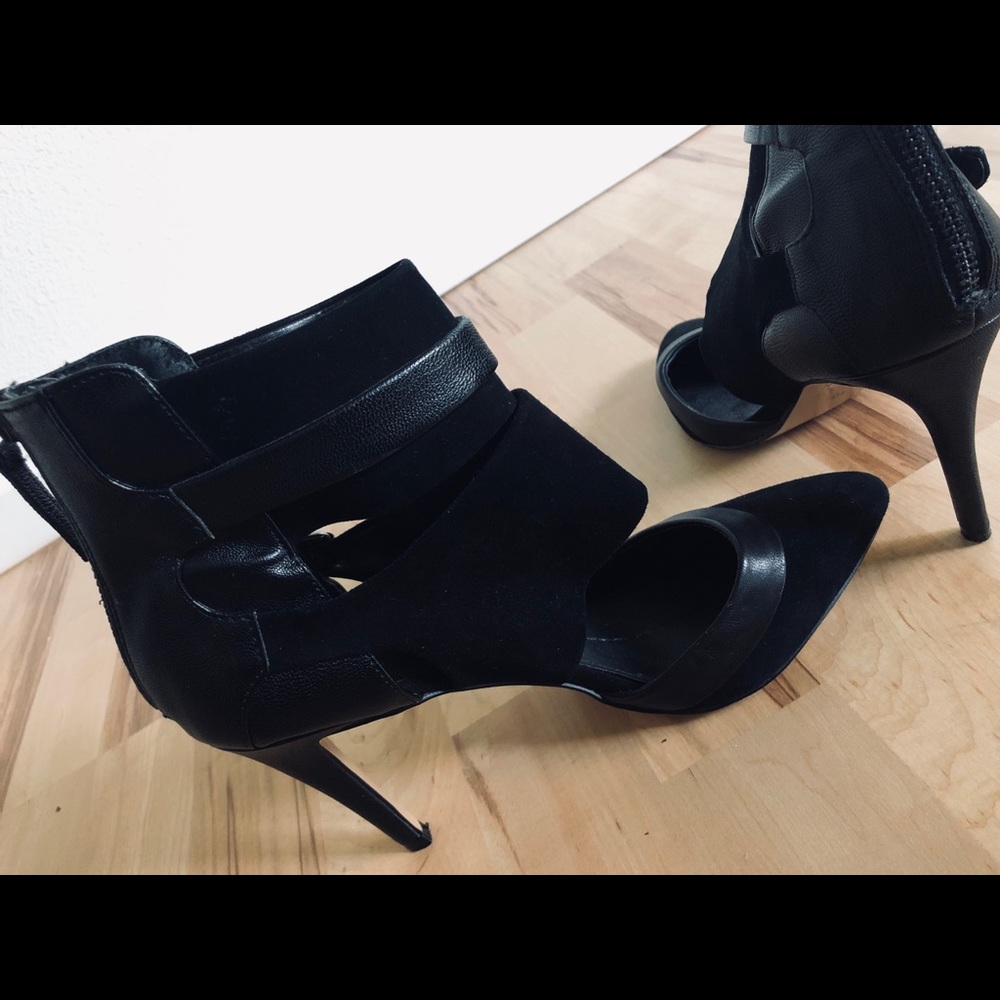 Black heels